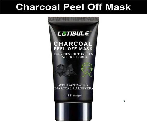 Latibule Activated Charcoal Peel Off Mask for Deep Cleansing & Blackheads