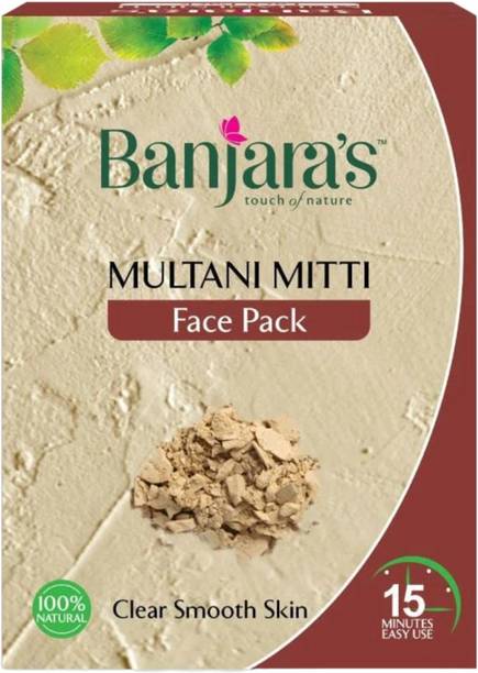 Banjaras Touch Of Nature Multani Mitti Face Pack 100gm