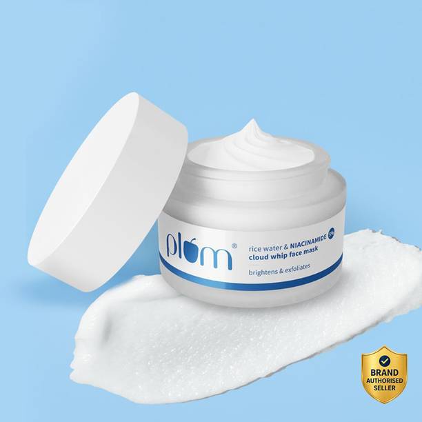 Plum Rice Water & 5% Niacinamide Cloud Whip Face Mask