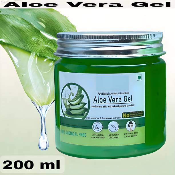 Glamezone Aloe Vera Gel for Skin Face Ultimate Gel For Glowing Skin For Both Men and Women