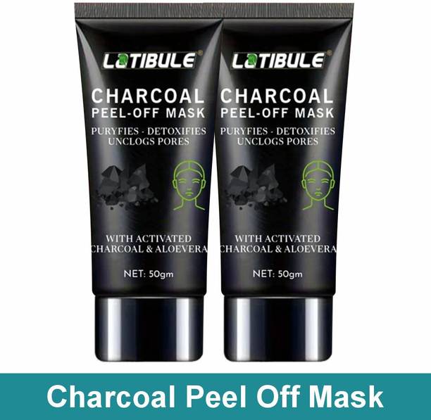 Latibule Charcoal Peel Off Mask For Excess Oil Control And Pore Unclogging