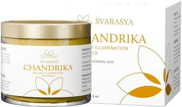 Svarasya Chandrika - Natural Botanical Wheat & Turmeric Face Pack | Dull & Dry Skin