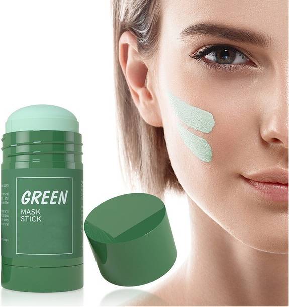 GFSU New Green Tea Cleansing Mask Blackheads Stick for Men and Women