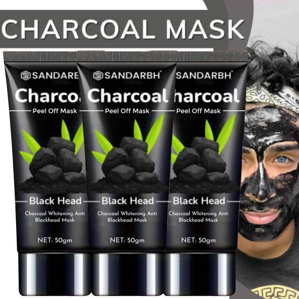 Sandarbh Blackhead Extractions Charcoal Peel Off Face Mask
