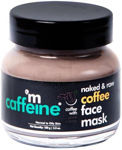 mCaffeine De Tan Coffee Face Pack Mask For Men & Women with Multani Mitti for tan removal