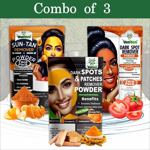 Vanvati Sun-Tan, Dark Spot & Dark Spots & Patches Powder Combo Face Skin Care Powder