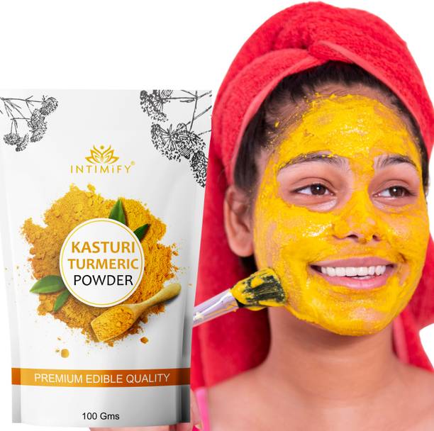 INTIMIFY Kasturi Manjal Powder, Wild Kasturi Turmeric Powder, Kasturi Haldi For Face