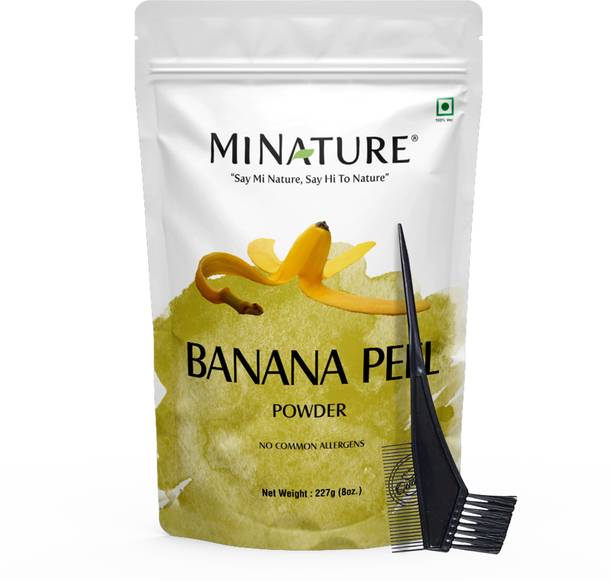mi nature Natural Banana Peel Powder For Skin care & Hair Care| 227 g(8 oz) (0.5 lb)
