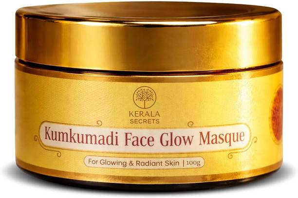 Kerala Secrets Kumkumadi Glow Face Pack – Ayurvedic Brightening & Tan Removal Face Mask
