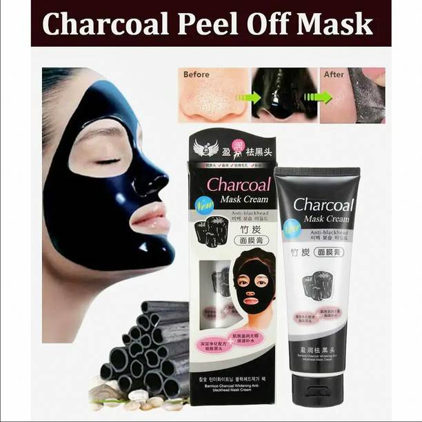 CHARCOAL PEEL OFF MASK For hydrating deeply while detoxifying environmental toxins