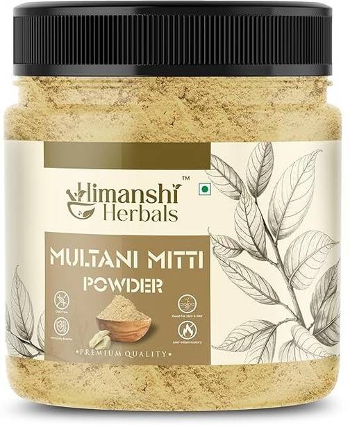 HIMANSHI Multani Mitti Powder | Fuller’s Earth for Skin & Hair Care | Chemical-Free