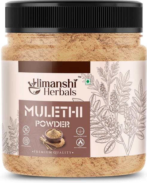 HIMANSHI Herbals Mulethi Powder For Body, Skin, Face and Hair, Skin Whitening