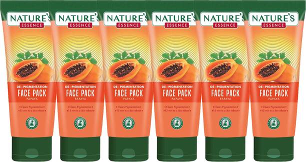 Nature's Essence De Pigmentation Face Pack Papaya_50G (Pack of 5)