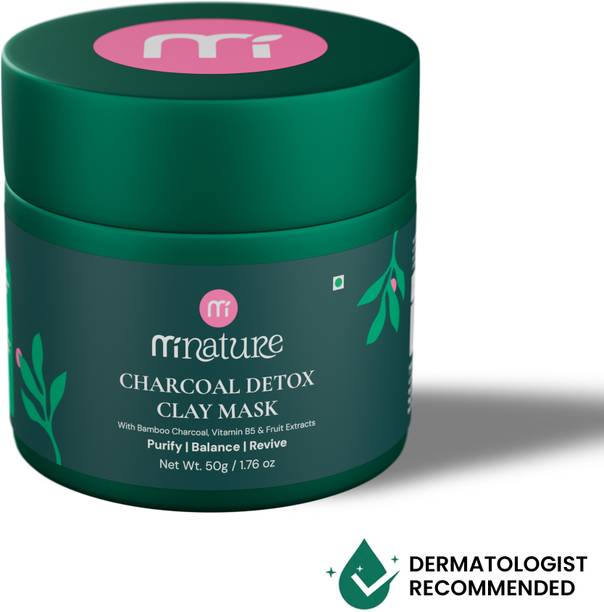 mi nature Charcoal detox for men -50g