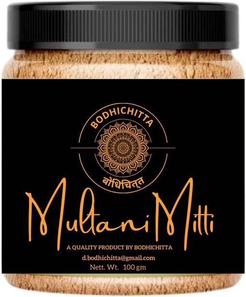 Bodhichitta Organic Multani Mitti Powder | Bentonite Clay | Healing Clay Pack of 100g
