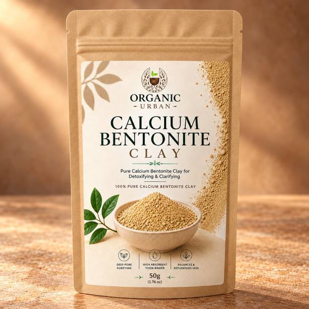 Organic Urban Calcium Bentonite Clay Powder Face Pack