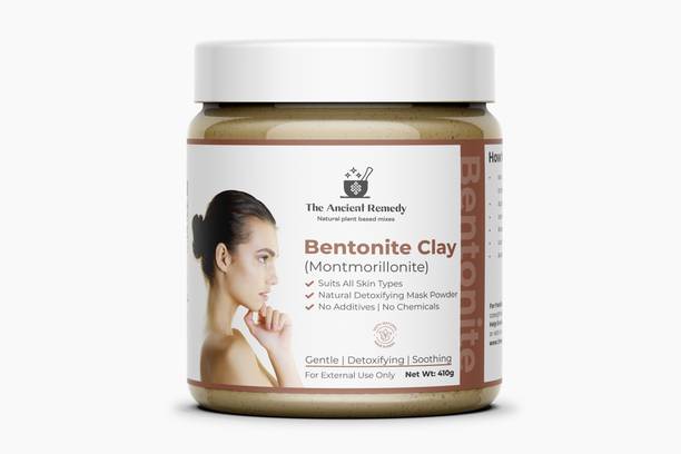 THE ANCIENT REMEDY Bentonite Clay for Face & Skin | Deep Cleanse, Detox & Acne Care |All Skin Types