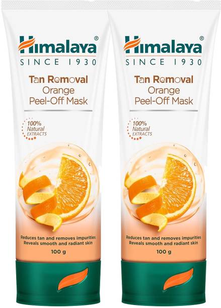 HIMALAYA Tan Removal Orange Peel Of Mask 100G (Pack of 2)