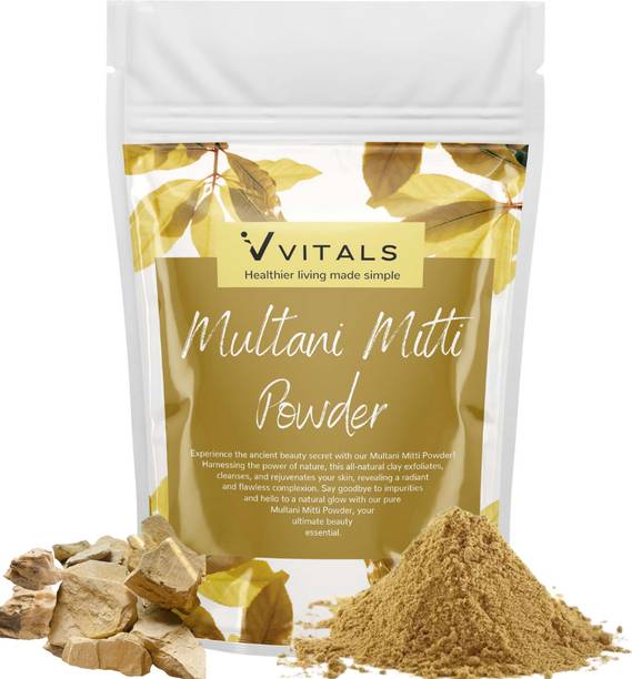 Vvitals Powder - Clay for Bright & Glowing Face& Skin
