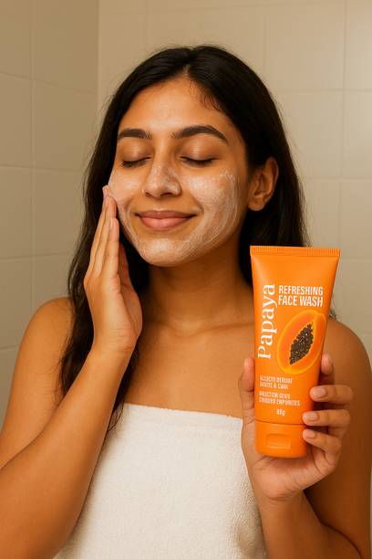 glamblush Deep Cleansing & Skin Brightening with Vitamin C & Papaya