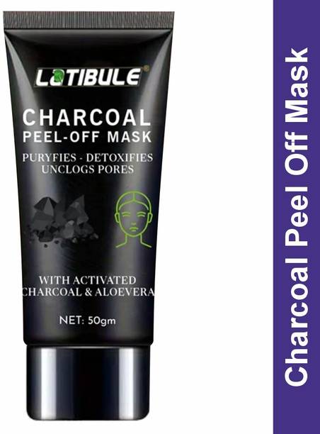 Latibule Activated Charcoal Face Mask Peel Off Pack For Strict Pore Unclogging