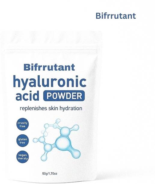 BIFRRUTANT Hyaluronic Acid Powder for Smooth Glow Look