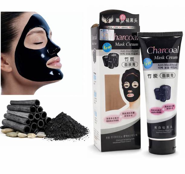 CHARCOAL MASK CREAM For Charcoal Face Mask Deep Pore Cleansing
