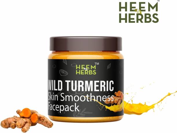 Heem and Herbs WILD TURMERIC SKIN SMOOTHNESS FACEPACK PACK OF 1
