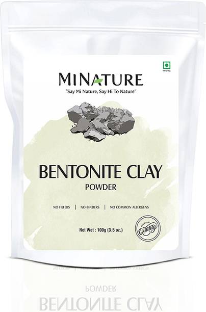 mi nature Pure and Natural Bentonite Clay Powder | For Hair & Skin Crae