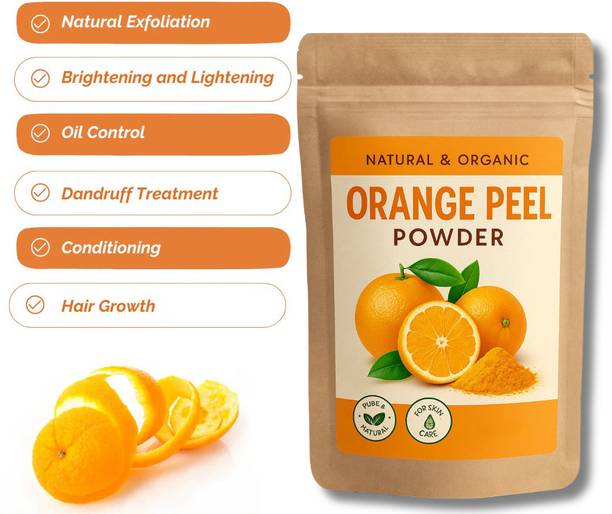 ShakalyaVeda 100% Pure Orange Peel Powder For Face & Hair