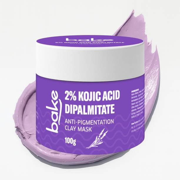 Bake 2% Kojic Acid Di palmitate Clay Mask for Pigmentation, Tan & Dark Spots
