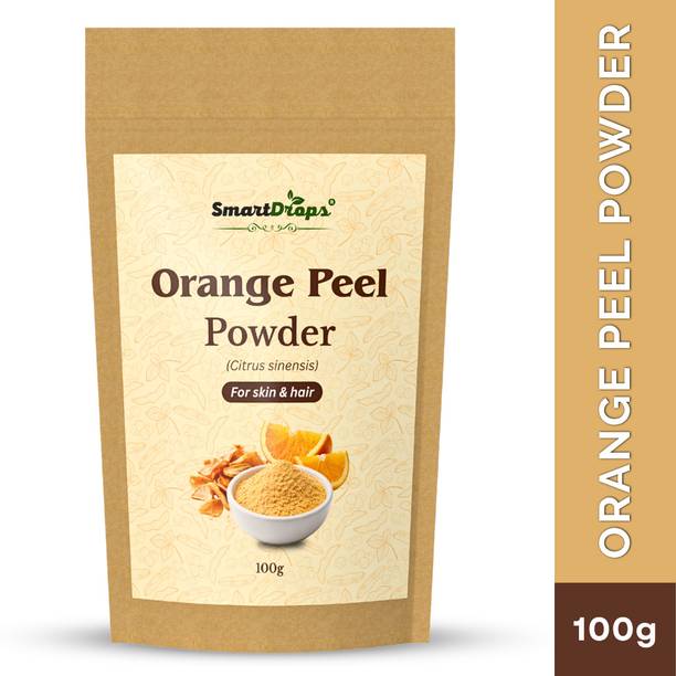 smartdrops Orange Peel Powder For Face & Hair Application | Fine Texture Powder