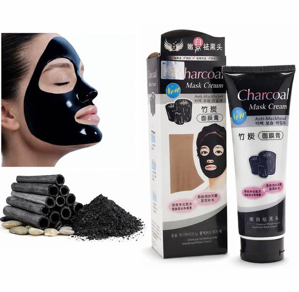 CHARCOAL MASK CREAM For Charcoal Face Mask Skin Detox Deep Cleansing