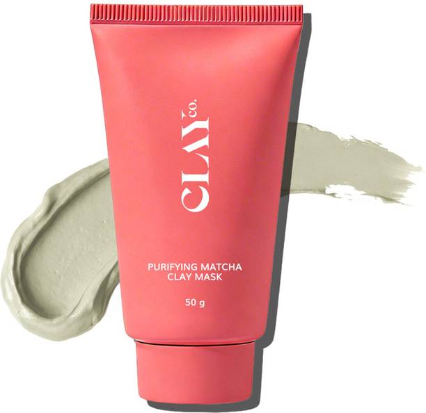 ClayCo. Purifying Matcha Clay Mask - Reduce Acne, Hydrate & Unclog Pores