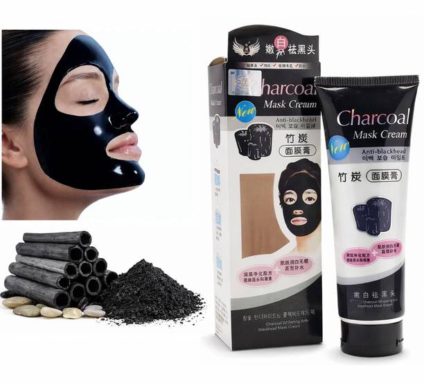 CHARCOAL MASK CREAM For Charcoal Blackhead Removal Skin Detox Face Mask