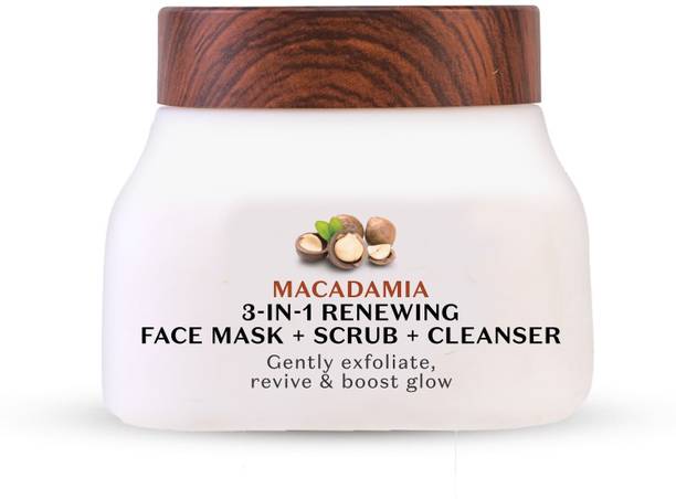 प्योरसेंस Macadamia 3-in-1 Relax Face Mask Scrub and Cleanser