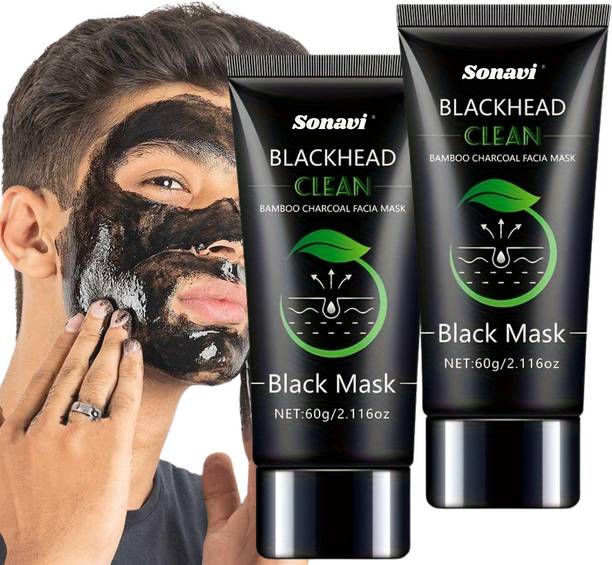 Sonavi Anti-Acne Deep Cleansing Blackhead Remover Charcoal Peel Off Mask