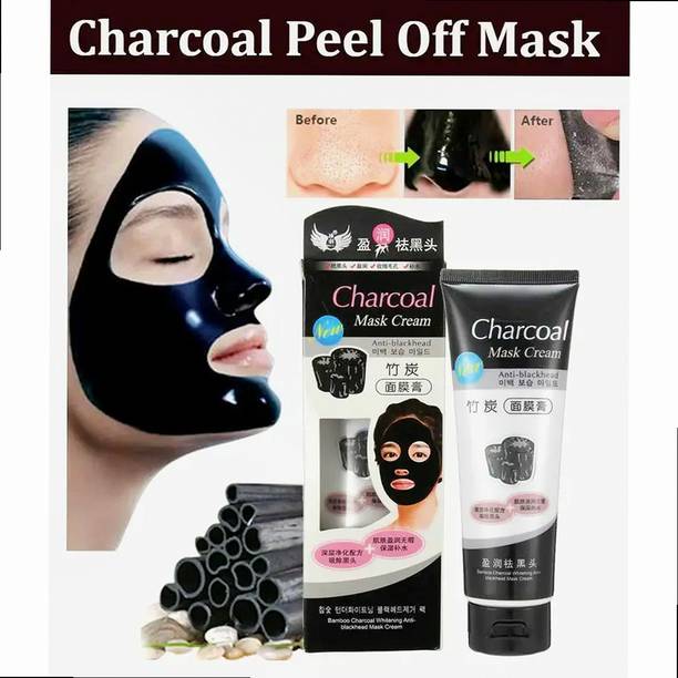 CHARCOAL PEEL OFF MASK For reducing facial oil, masks absorb and balance skin oils.
