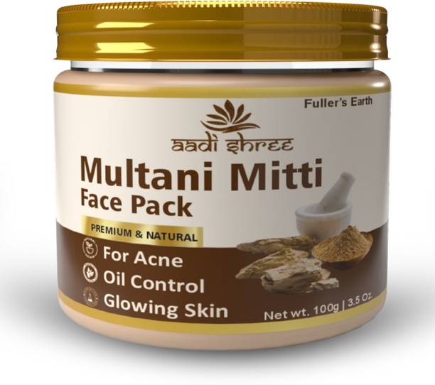 आदि श्री Multani Mitti Powder For Skin & Hair | Tan Removal | Skin Brightening