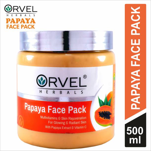 orvel HERBALS ANTI PIGMENTATION PAPAYA FACE PACK | REDUCES DARK SPOTS AND BLEMISHES