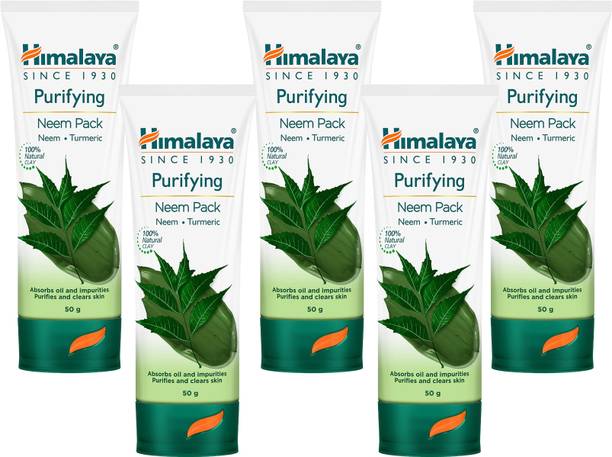 HIMALAYA PURIFYING NEEM PACK 50g(PACK OF 5)