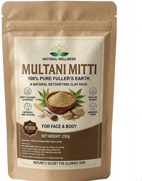 HNCO Multani Mitti Powder for face & Hair Bentonite Clay