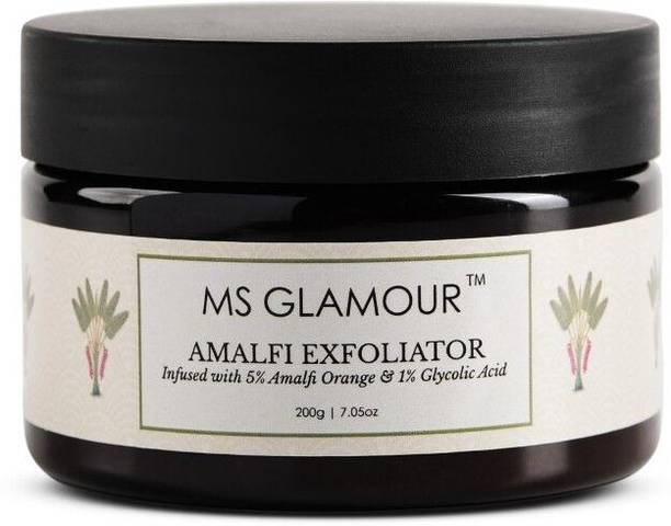 ms glamour Skin Exfoliator with 1% Glycolic Acid & Orange Peel Oil