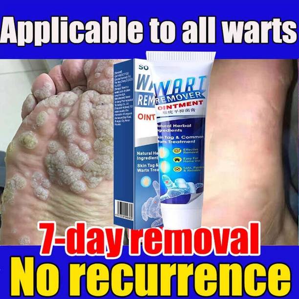 manasona Warts & Tag Removal Cream Natural Formula for All Skin Types