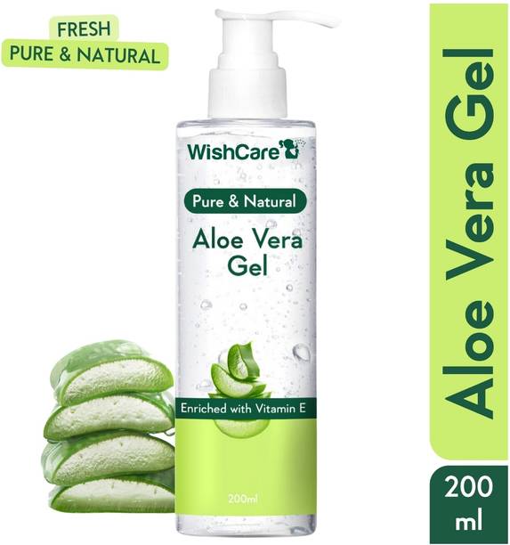विश केयर Pure & Natural Aloe Vera Gel - Enriched With Vitamin E -