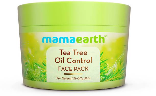Mamaearth Tea Tree Oil Control Face Pack with Salicylic Acid for Normal to Oily Skin