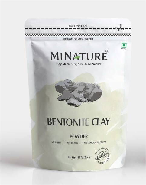 mi nature natural bentonite clay powder for face pack