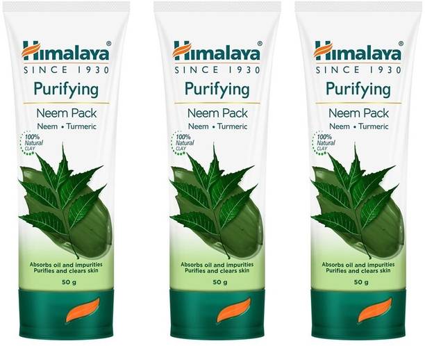 HIMALAYA Purifying Neem Pack 50g (Pack Of 3)