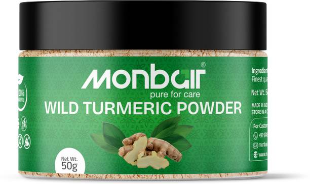 MONBAIR Wild turmeric powder | Kasturi turmeric | kasturi haldi powder 50gm