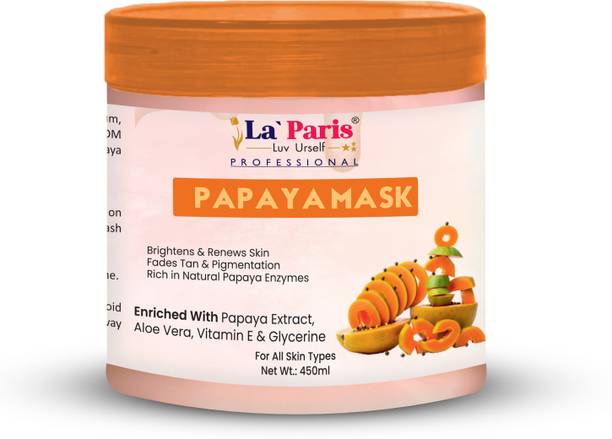 La' Paris Papaya Face & Body Mask for Reduces Blemishes and Reveals a Radiant Glow